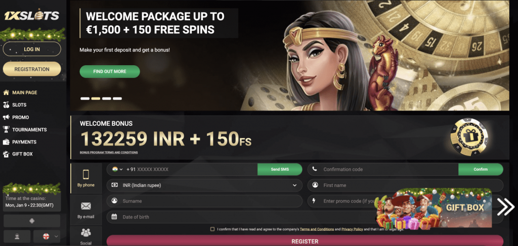 1xslots online casino 1xslots website